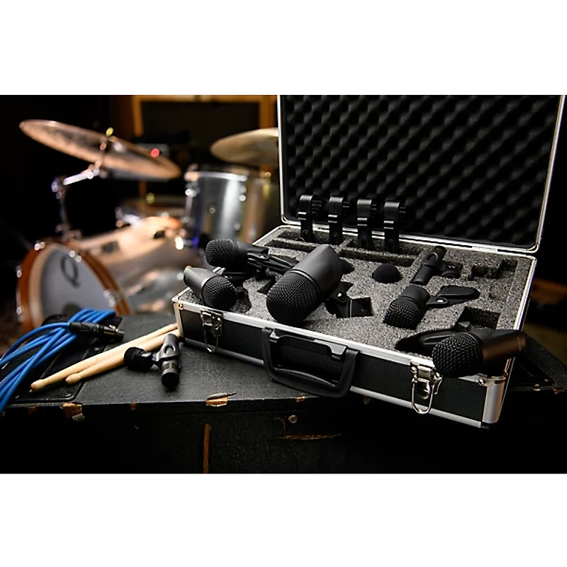 PreSonus DM-7 7-Piece Drum Microphone Set With Case
