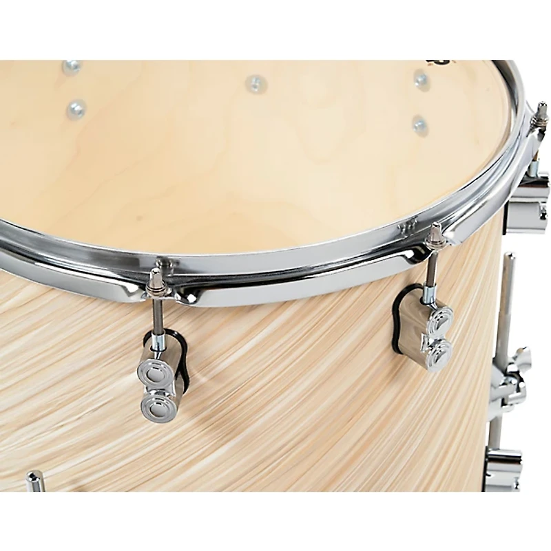PDP by DW Concept Maple 3-Piece Rock Shell Pack With Chrome Hardware Twisted Ivory