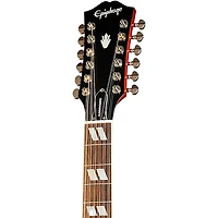 Epiphone Inspired by Gibson Hummingbird 12-String Acoustic-Electric Guitar Aged Cherry Sunburst