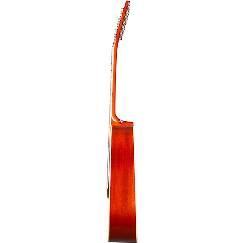 Epiphone Inspired by Gibson Hummingbird 12-String Acoustic-Electric Guitar Aged Cherry Sunburst