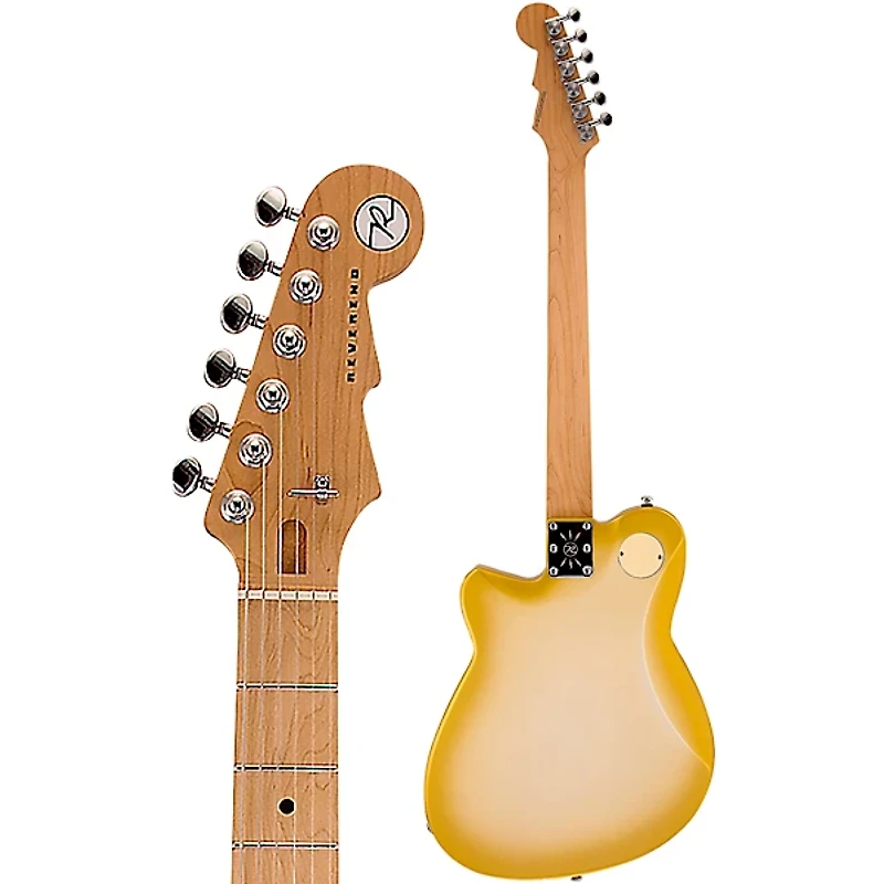 Reverend Charger 290 Roasted Maple Fingerboard Electric Guitar Venetian Pearl