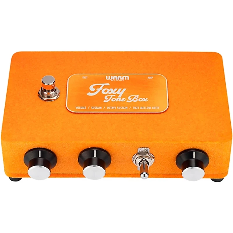 Warm Audio Foxy Tone Box Octave Fuzz Guitar Effects Pedal