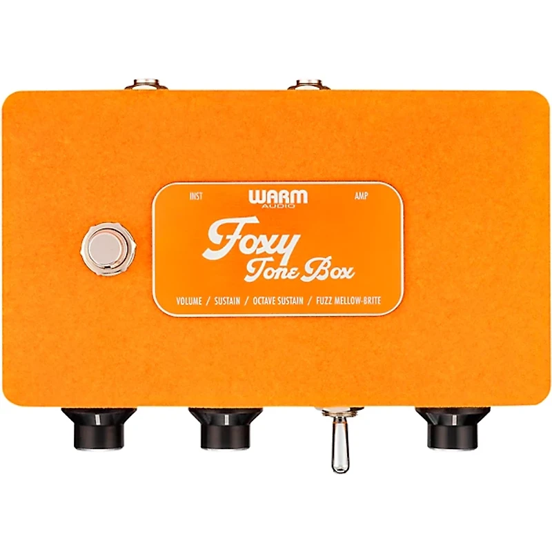 Warm Audio Foxy Tone Box Octave Fuzz Guitar Effects Pedal
