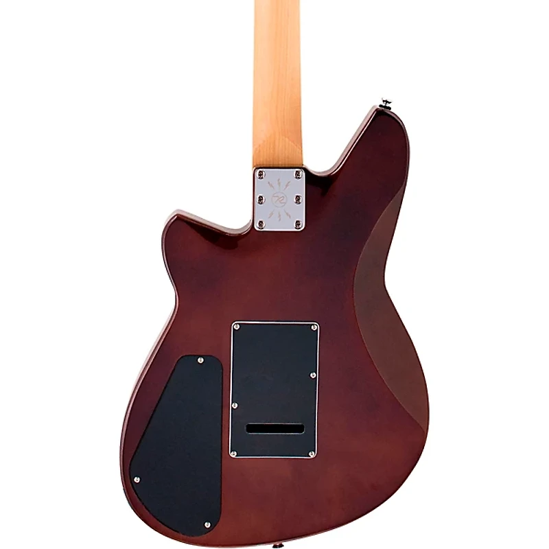 Reverend Tommy Koffin Signature Roasted Maple FIngerboard Electric Guitar Black Sparkle