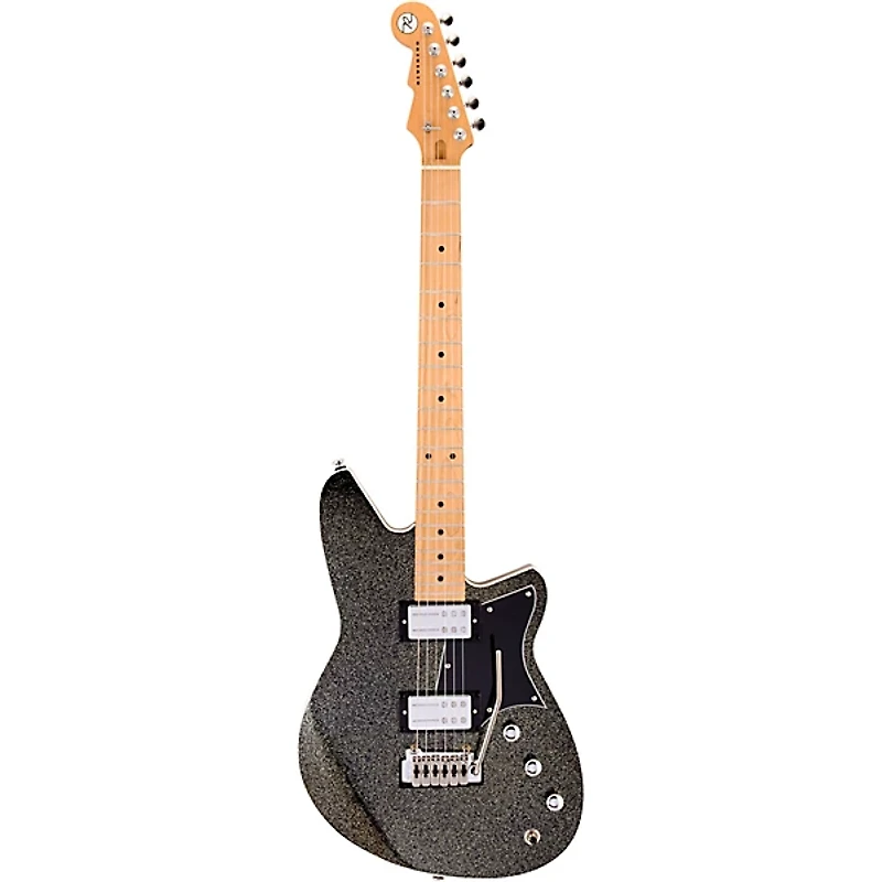 Reverend Tommy Koffin Signature Roasted Maple FIngerboard Electric Guitar Black Sparkle