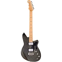 Reverend Tommy Koffin Signature Roasted Maple FIngerboard Electric Guitar Black Sparkle