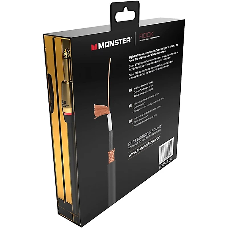 Monster Cable Prolink Rock Pro Audio Instrument Cable