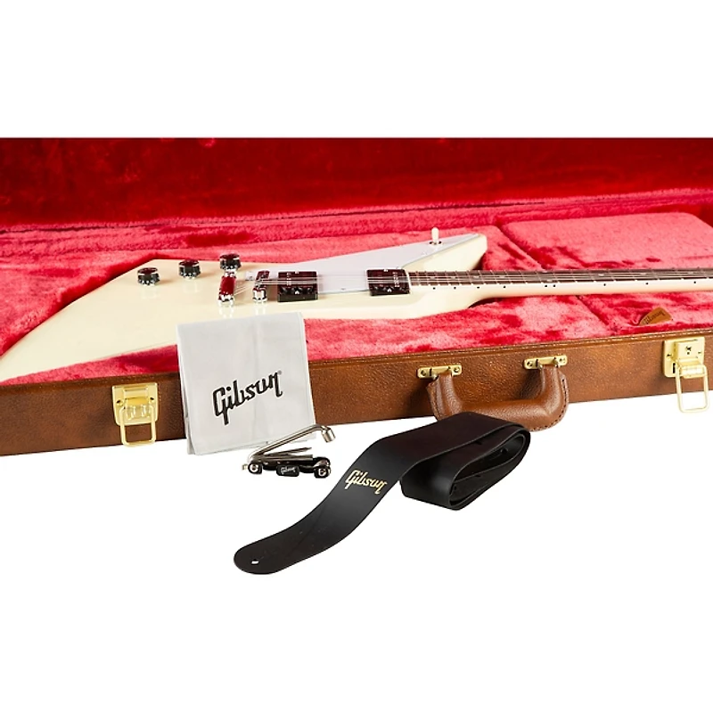 Gibson '70s Explorer Left-Handed Electric Guitar Classic White