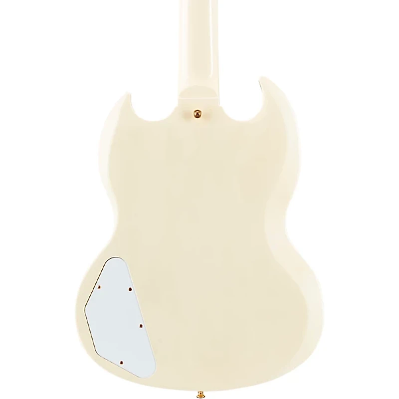 Gibson Custom 1963 Les Paul SG Custom Reissue 3-Pickup With Maestro VOS Electric Guitar Classic White