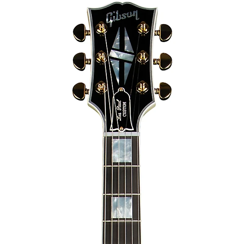 Gibson Custom 1963 Les Paul SG Custom Reissue 3-Pickup With Maestro VOS Electric Guitar Classic White