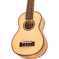 Cordoba 24S Spruce Spalted Maple Soprano Ukulele Natural