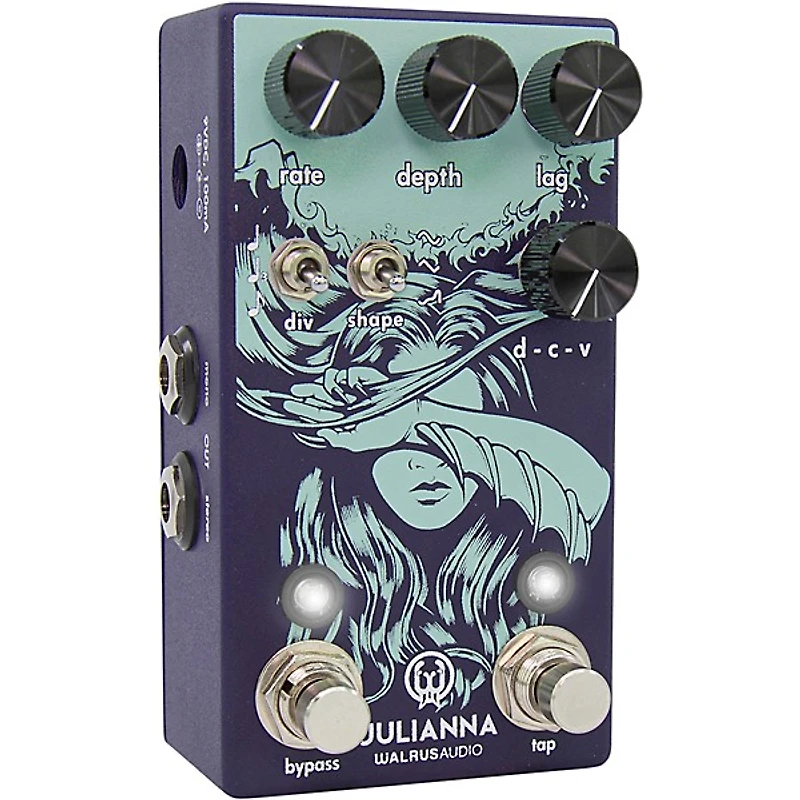 Walrus Audio Julianna Stereo Analog Chorus/Vibrato Effects Pedal - Lavender