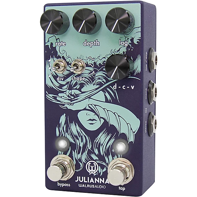 Walrus Audio Julianna Stereo Analog Chorus/Vibrato Effects Pedal Lavender