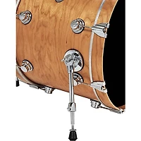 DW 4-Piece Collectors Series Cherry Shell Pack With Chrome Hardware Satin Natural