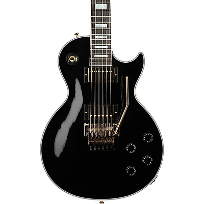 Gibson Custom Les Paul Axcess Custom Floyd Rose Electric Guitar Ebony