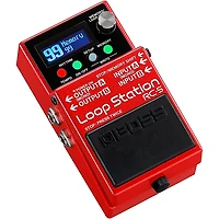 BOSS RC-5 Loop Station Effects Pedal Red