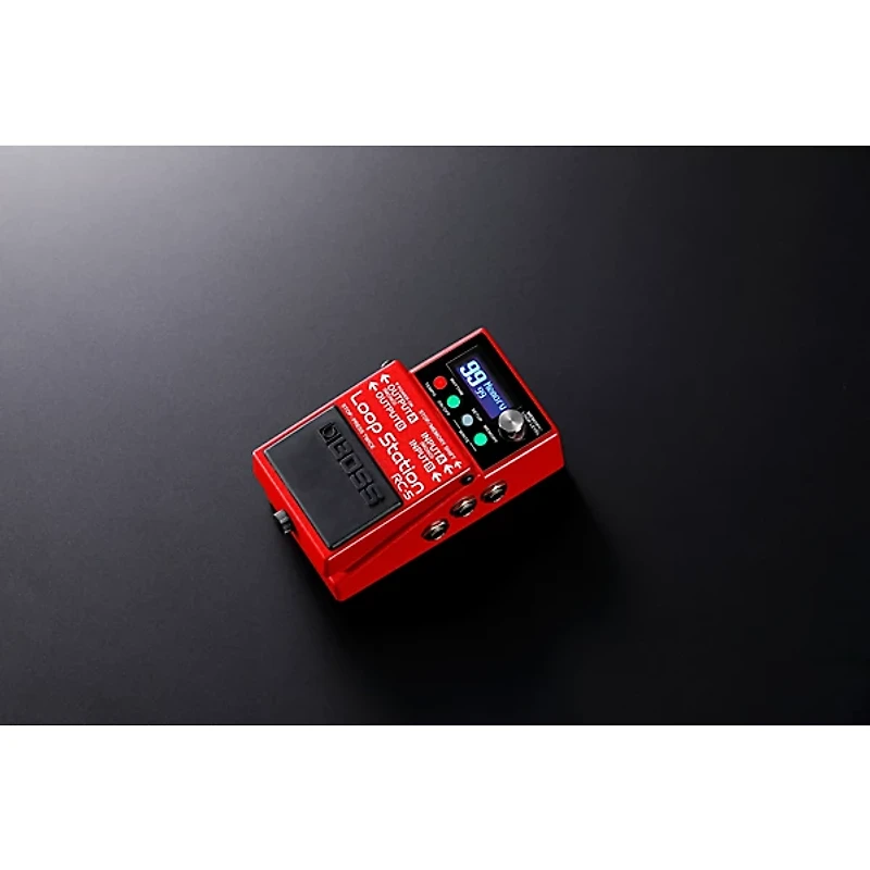 BOSS RC-5 Loop Station Effects Pedal Red