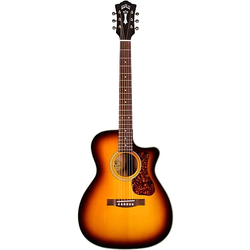 Guild OM-140CE Westerly Collection Orchestra Acoustic-Electric Guitar