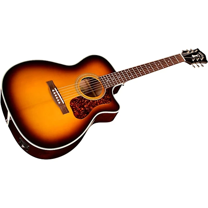 Guild OM-140CE Westerly Collection Orchestra Acoustic-Electric Guitar
