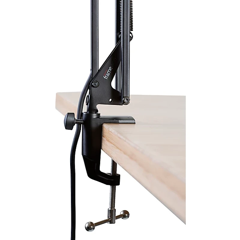 Gator Desk-Mounted Broadcast/Podcast Boom Mic Stand