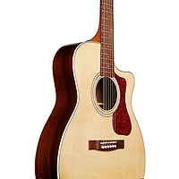 Guild OM-150CE Westerly Collection Orchestra Acoustic Guitar Natural
