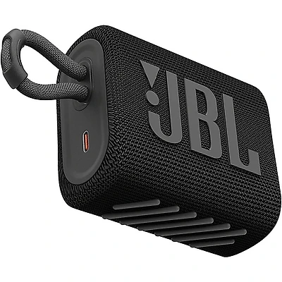 JBL Go 3 Portable Speaker With Bluetooth - Black