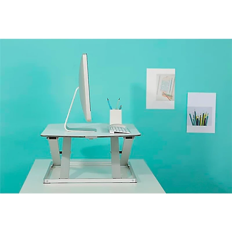 BK Media Move Desk Standing Work Station Standing