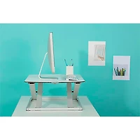 BK Media Move Desk Standing Work Station Standing