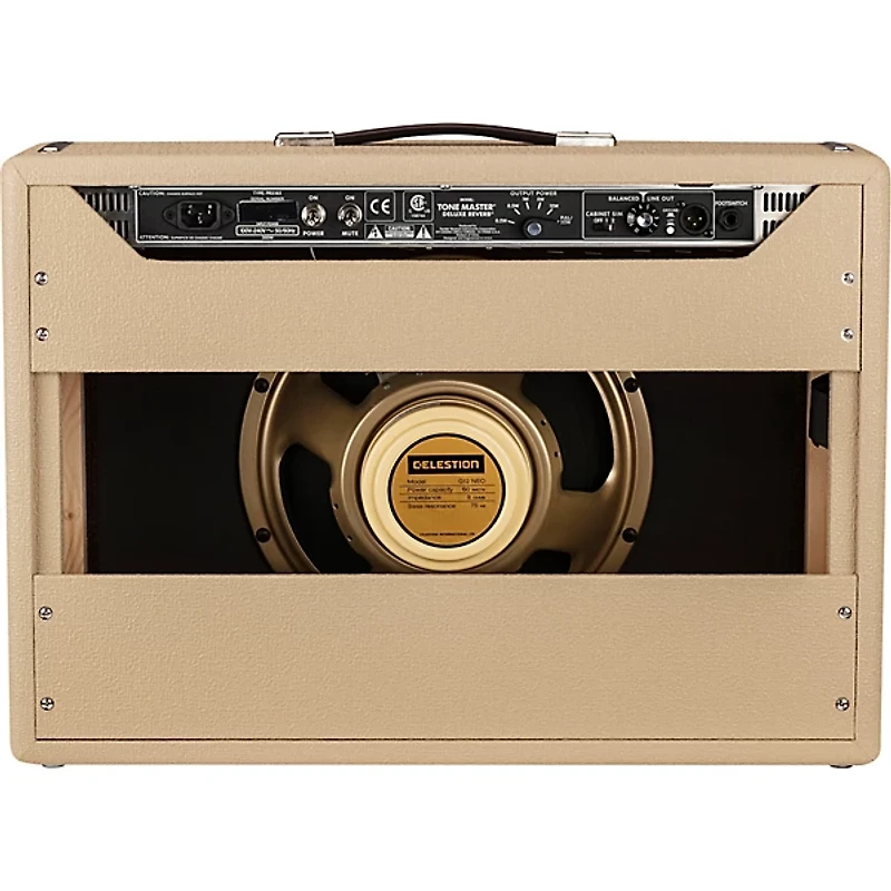Fender Tone Master Deluxe Reverb 100W 1x12 Celestion NEO Creamback Blonde