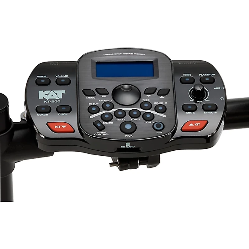 KAT Percussion KT-200 5-Piece Electronic Drum Set Black