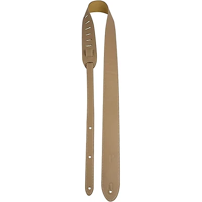 Perri's Leather Guitar Strap Dark Tan 2 in.