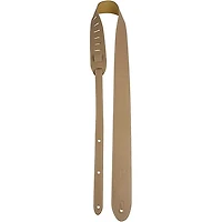 Perri's Leather Guitar Strap Dark Tan 2 in.