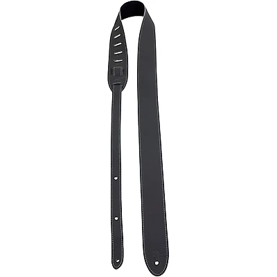 Perri's Leather Guitar Strap Gray 2 in.