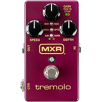 MXR Tremolo Effects Pedal Purple