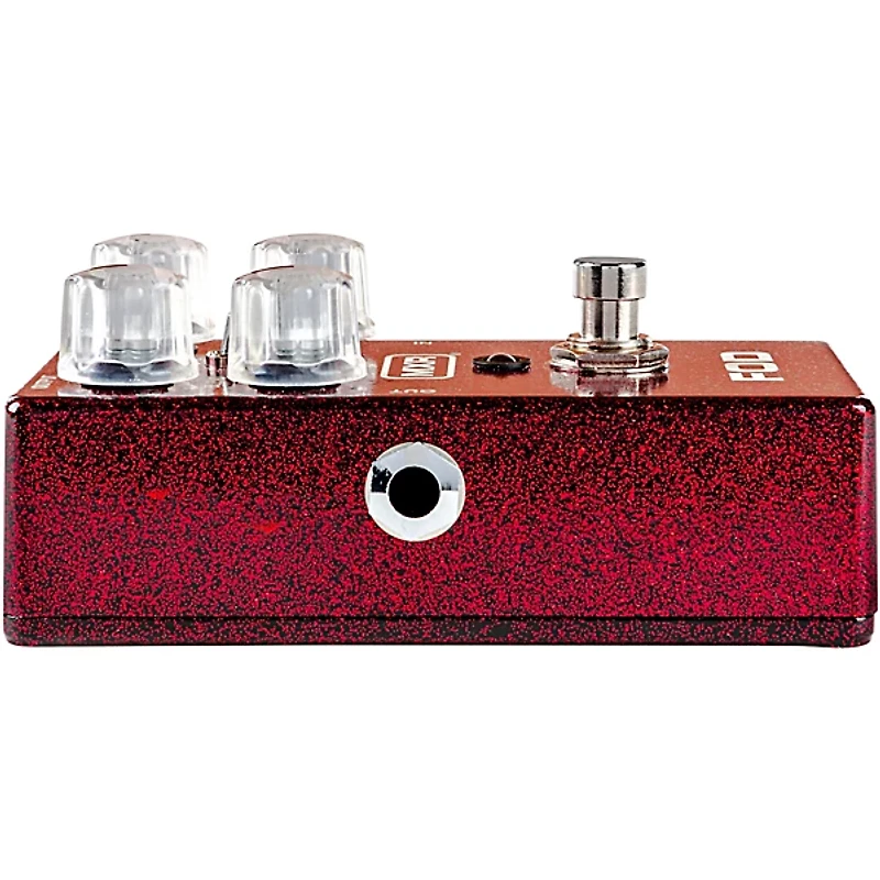 MXR FOD Drive Effects Pedal Deep Red Sparkle
