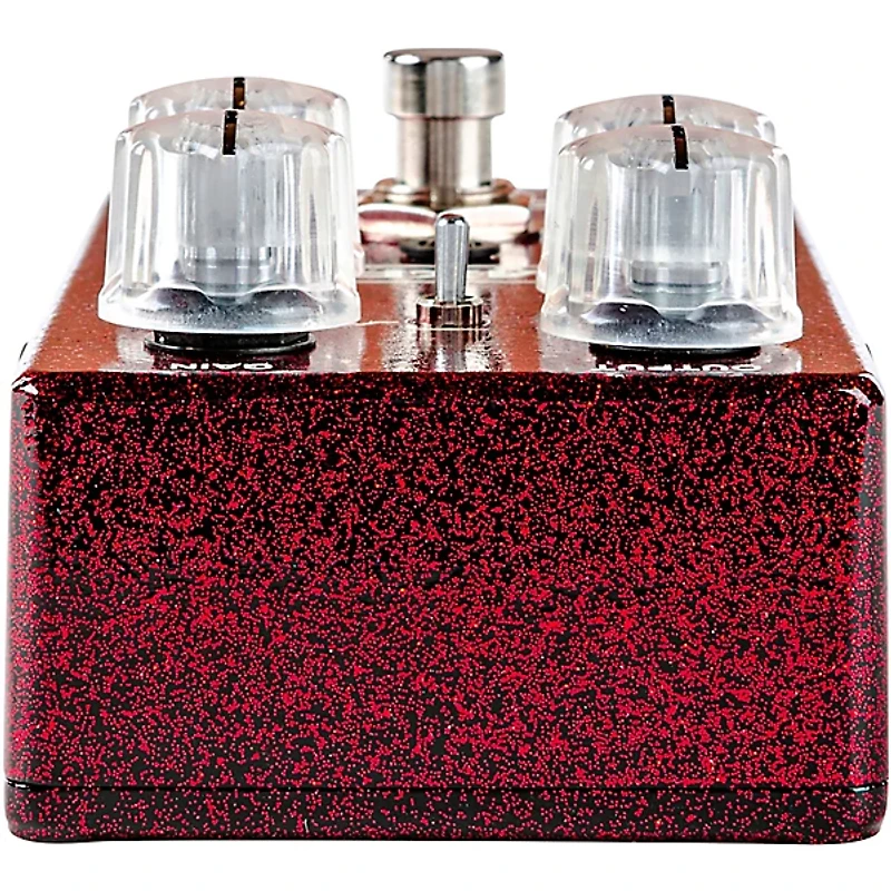 MXR FOD Drive Effects Pedal Deep Red Sparkle