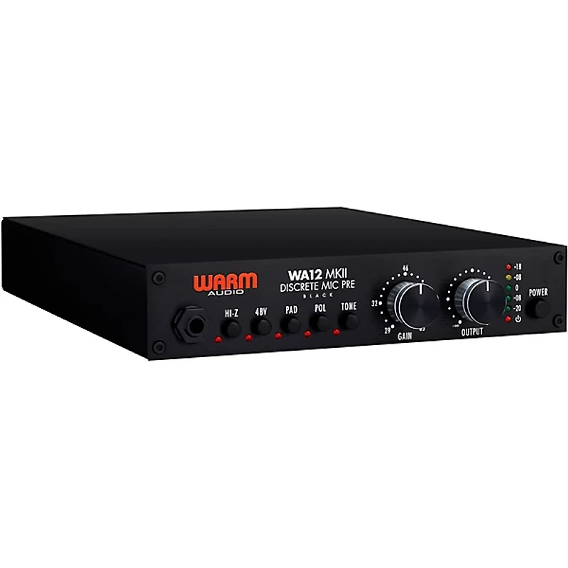 Warm Audio WA12 MKII Mic Pre Black