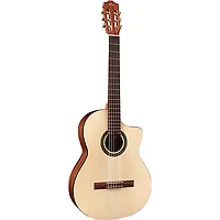 Cordoba C1M-CE Protege Cutaway Nylon-String Acoustic-Electric Classical Guitar Natural