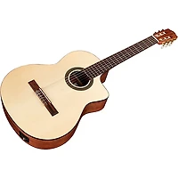 Cordoba C1M-CE Protege Cutaway Nylon-String Acoustic-Electric Classical Guitar Natural