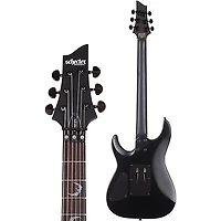 Schecter Guitar Research Damien-6 FR 6-String Electric Guitar Satin Black