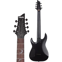 Schecter Guitar Research Damien-7 7-String Electric Guitar Satin Black