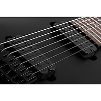 Schecter Guitar Research Damien-7 7-String Electric Guitar Satin Black