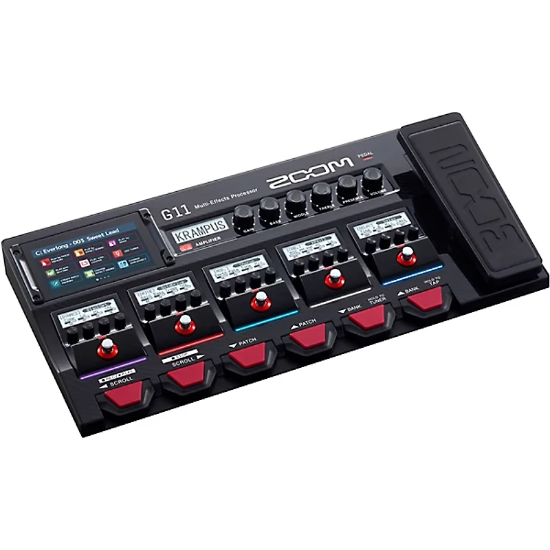 Zoom G11 Multi-Effects Processor With Expression Pedal