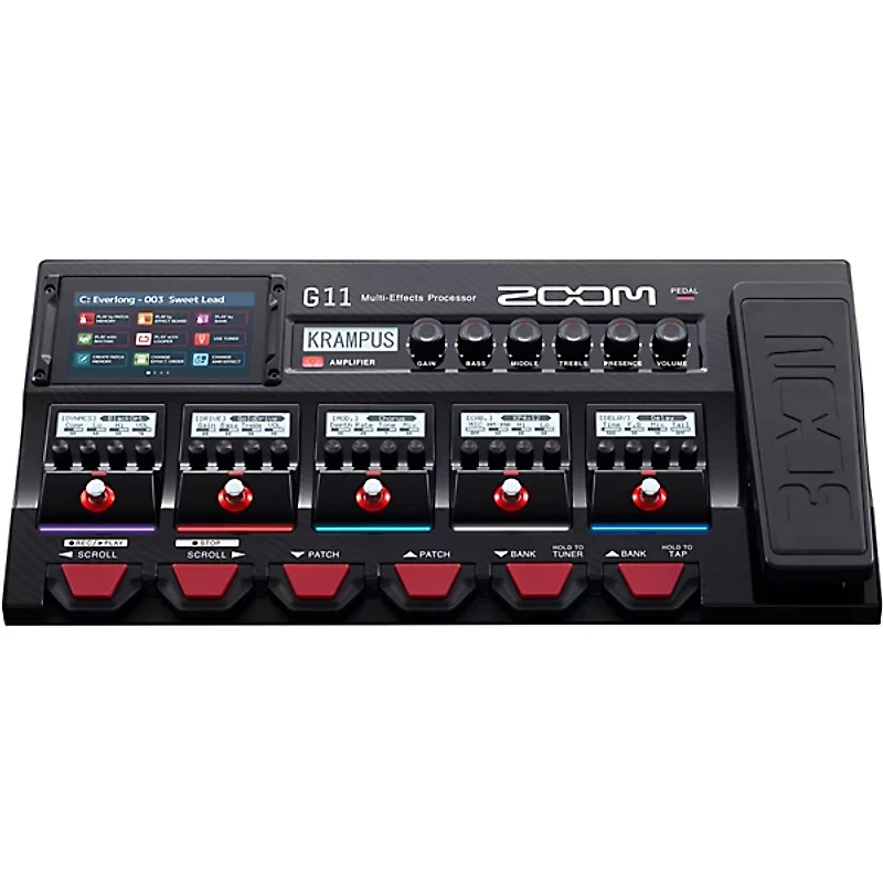 Zoom G11 Multi-Effects Processor With Expression Pedal