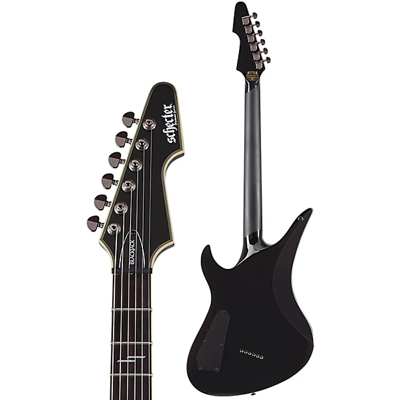 Schecter Guitar Research Avenger Blackjack 6-String Electric Guitar Gloss Black