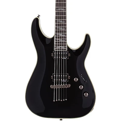 Schecter Guitar Research C-1 Blackjack 6-String Electric Guitar Gloss Black