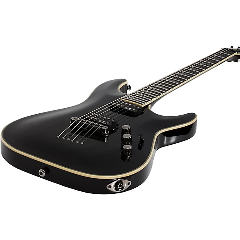 Schecter Guitar Research C-1 Blackjack 6-String Electric Guitar Gloss Black