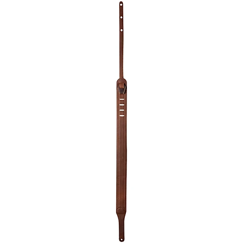 Taylor Reflections Leather Guitar Strap - Spruce Brown and Tan 2.5 in.