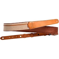 Taylor Vegan Leather Guitar Strap Tan 2.5 in.