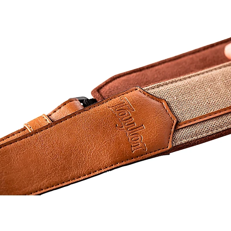 Taylor Vegan Leather Guitar Strap Tan 2.5 in.